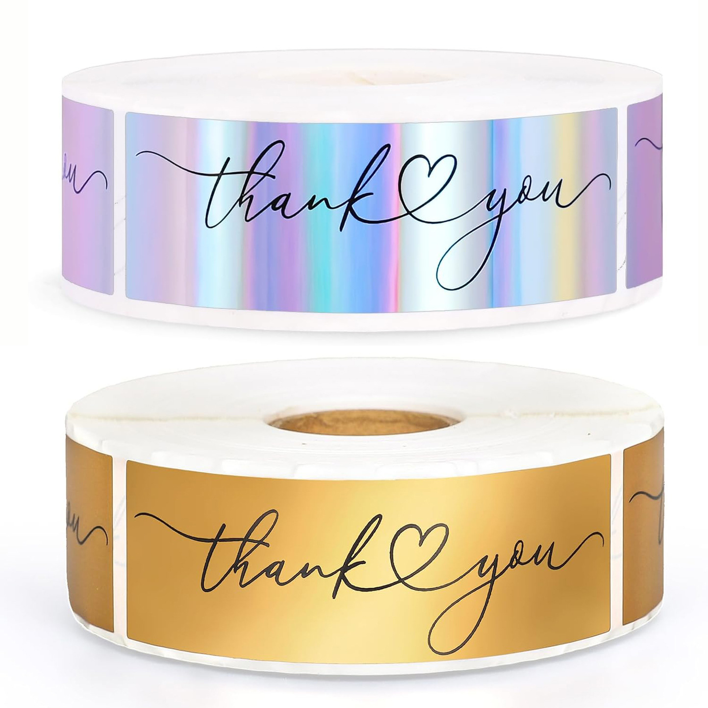 Sticker Label Roll - สติกเกอร์ขอบคุณ JCAC 120 ชิ้น/ม้วน ขนาด 3