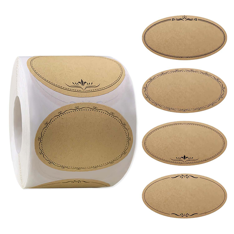 Sticker Label Roll - สติกเกอร์ 250 ชิ้น/ม้วน ขนาด 2.5*1.4 นิ้ว