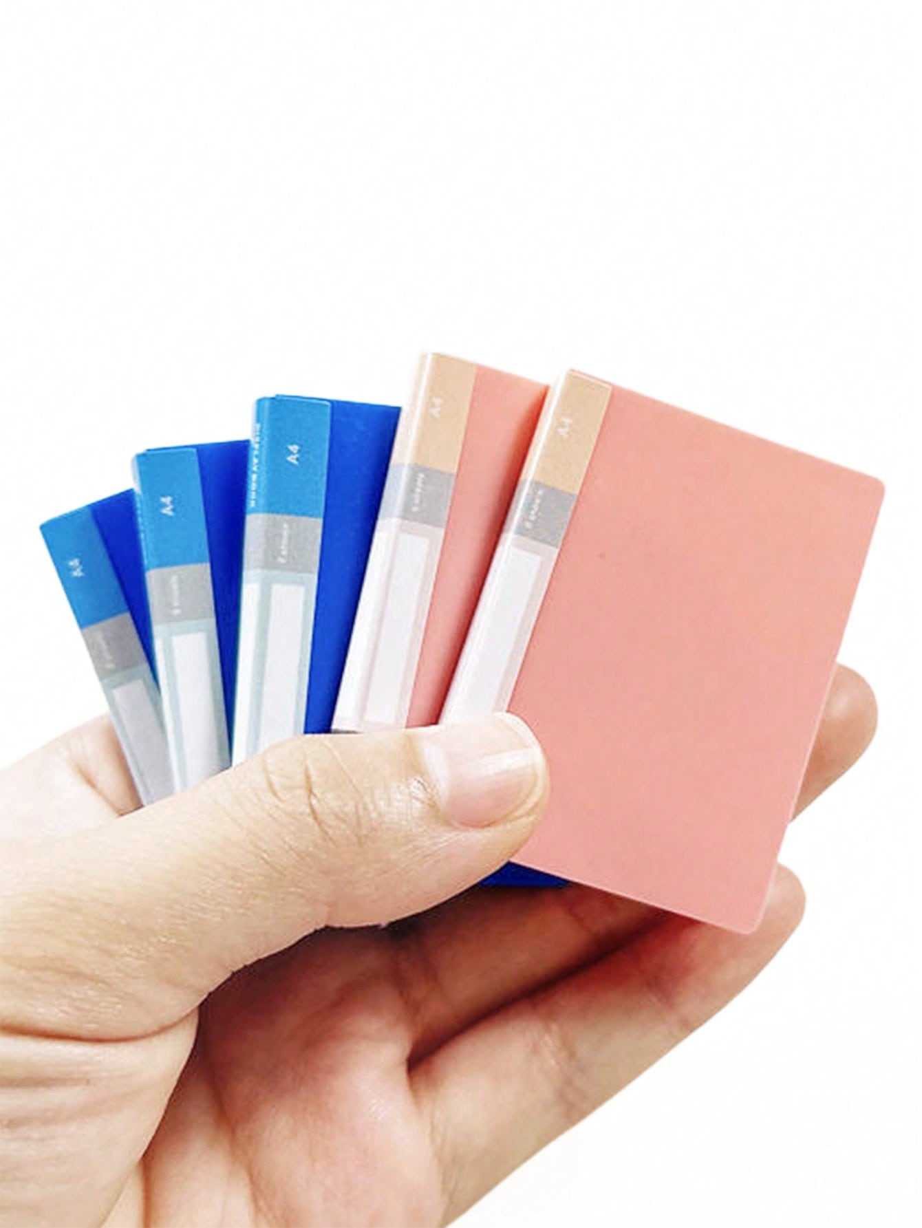 Stationery Office - 1 ชุดแฟ้มเอกสารขนาดจิ๋วสำหรับบ้านตุ๊กตา: 1/12 อุปกรณ์สำนักงานจำลองขนาดเล็ก, ฉากการเรียนรู้, โมเดลตกแต่งเดสก์ท็อป