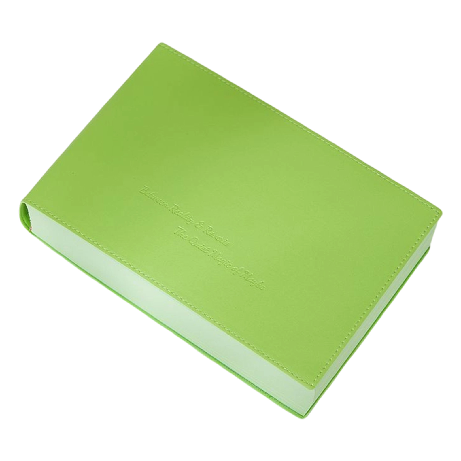Journal Leather Hardcover - สมุดบันทึกปกแข็งพร้อมหน้ากระดาษสีทึบ 720 หน้า ปกหนัง PU สำหรับจดบันทึก