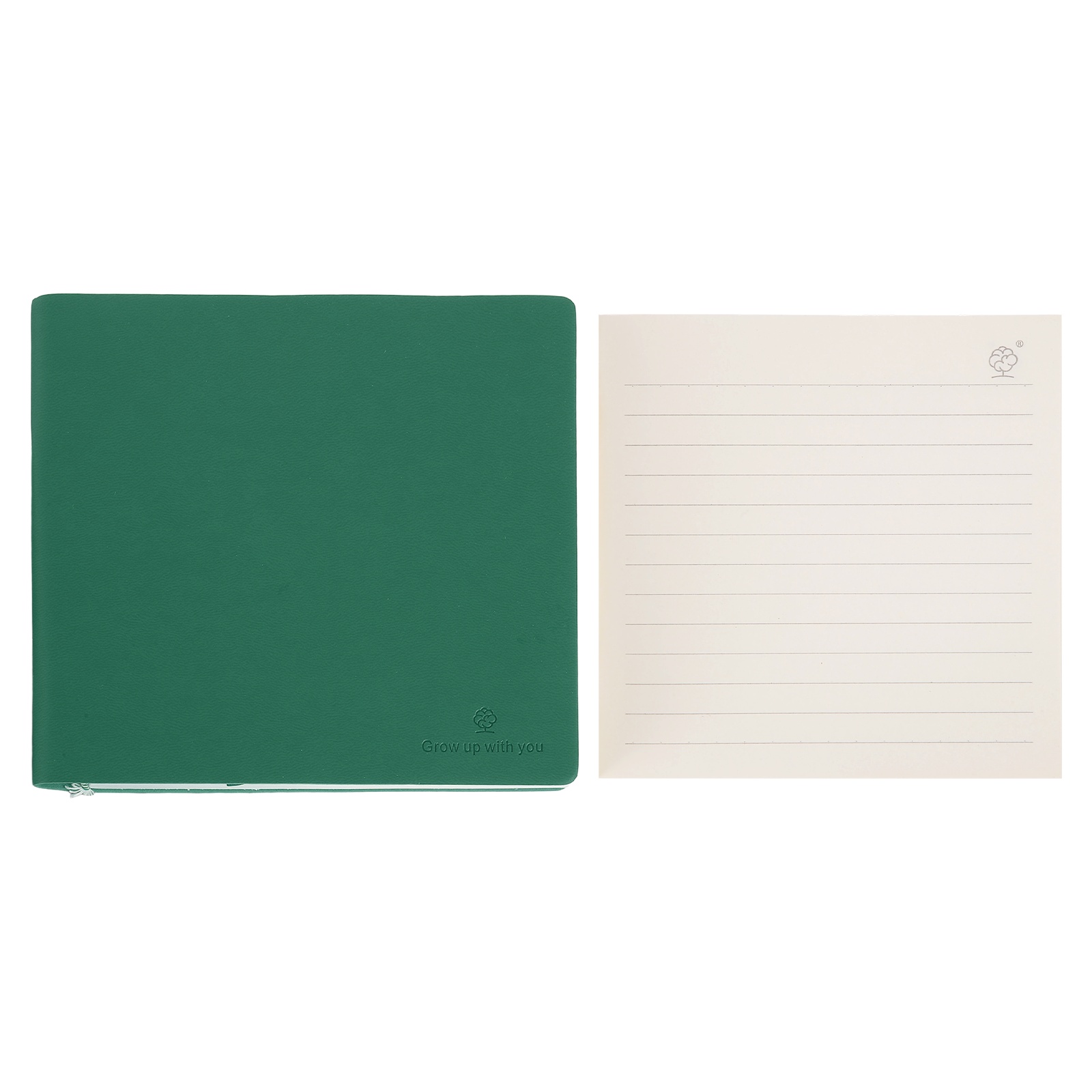 Journal Leather Hardcover - สมุดโน้ตปกแข็งทรงสี่เหลี่ยม ขนาด 6