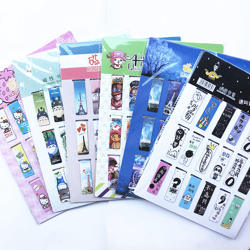 Bookmark Magnetic Clip - 18 ชิ้น/เซ็ต Cat Tower แม่เหล็กบุ๊คมาร์คแม่เหล็กน่ารักแม่เหล็กเครื่องหมายหน้าหน้าคลิปบุ๊คมาร์คสําหรับสํานักงานนักเรียนอ่าน