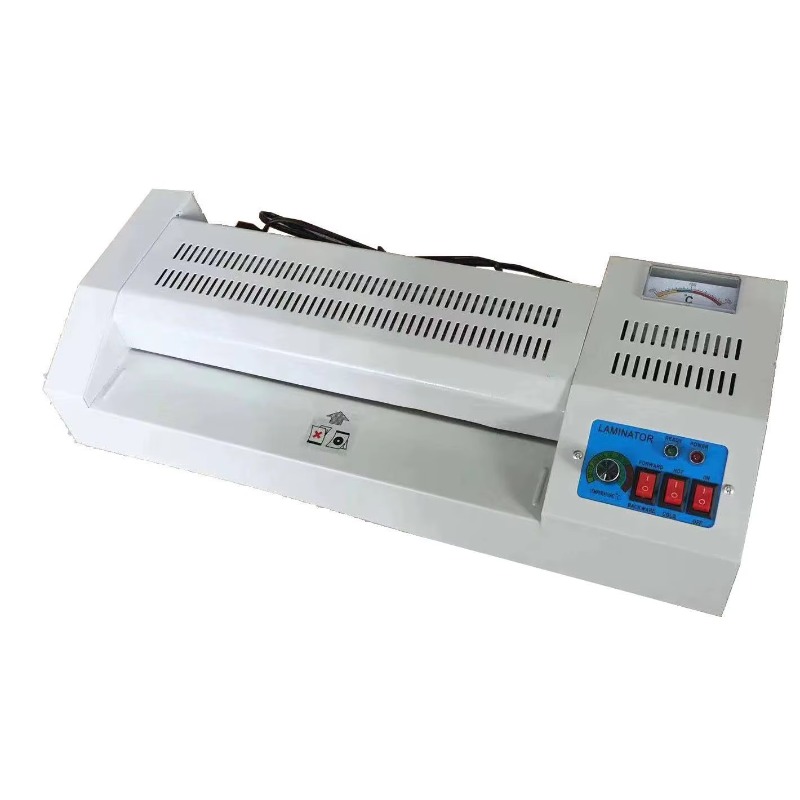 Document Laminator Pouch - เครื่องเคลือบบัตรร้อนเย็นแบบตั้งโต๊ะ A3 สำหรับรูปถ่ายและเอกสาร