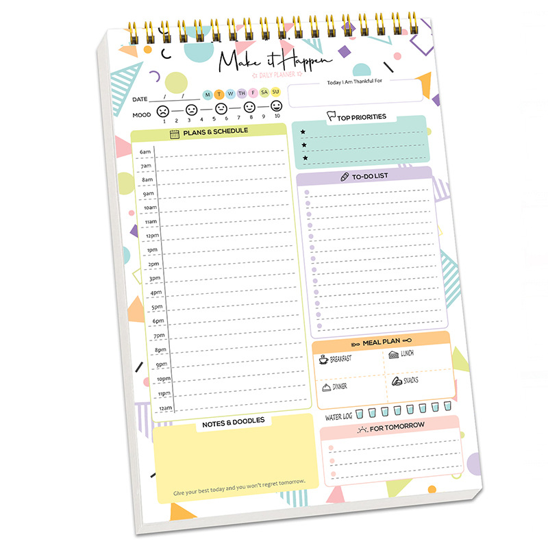 สมุดแพลนเนอร์แบบสันเกลียว A5 ส - Office Stationery Supply List บทวิจารณ์และราคา