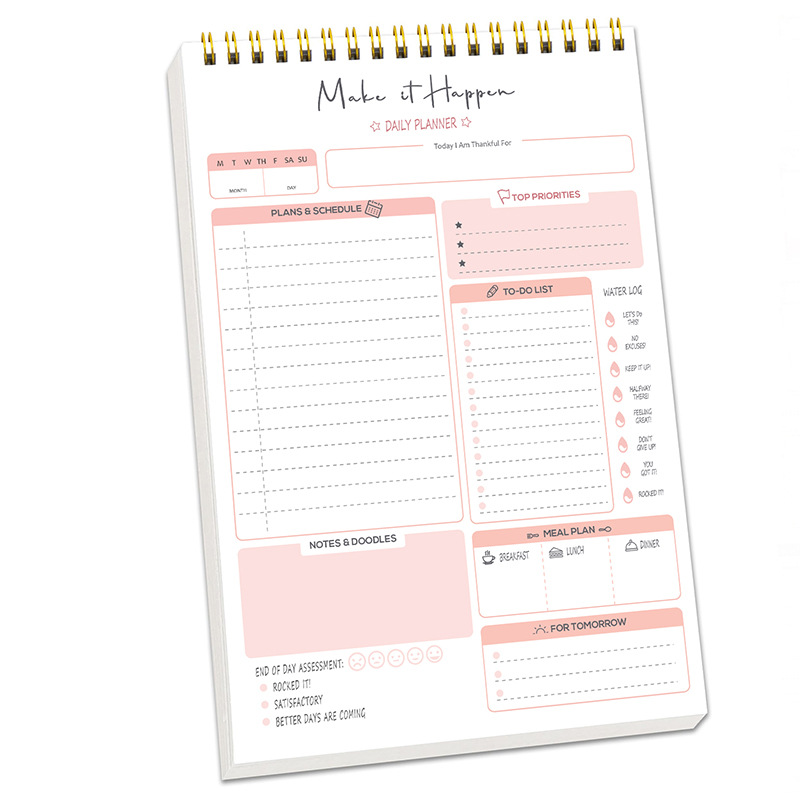สมุดแพลนเนอร์แบบสันเกลียว A5 ส - Office Stationery Supply List บทวิจารณ์และราคา