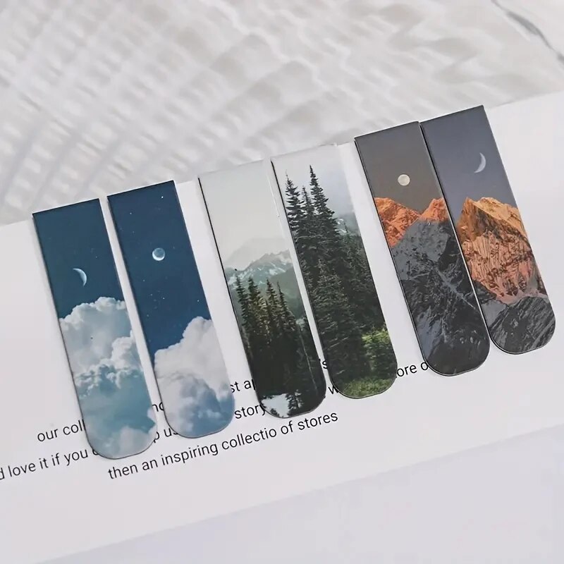 ที่คั่นหนังสือแม่เหล็กลายวิวทิ - Bookmark Magnetic Clip บทวิจารณ์และราคา