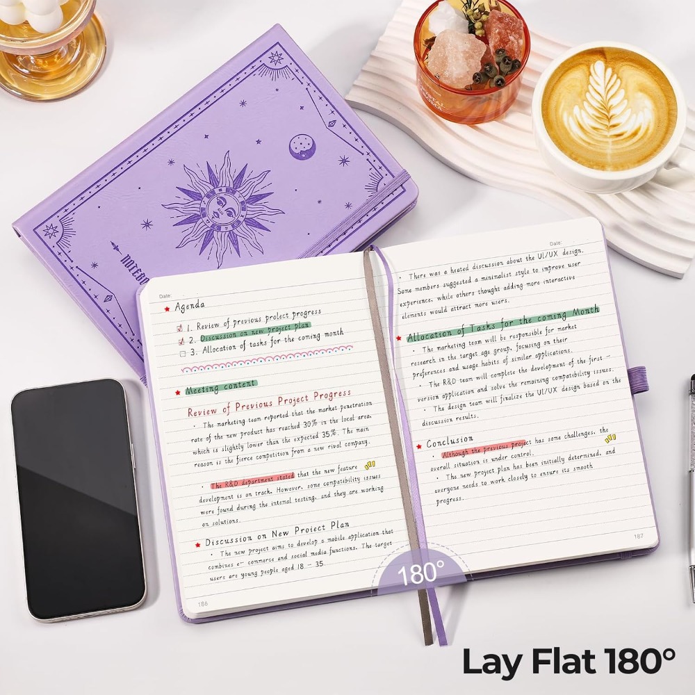 สมุดบันทึกปกแข็ง A5 - 320 หน้า - Journal Leather Hardcover บทวิจารณ์และราคา
