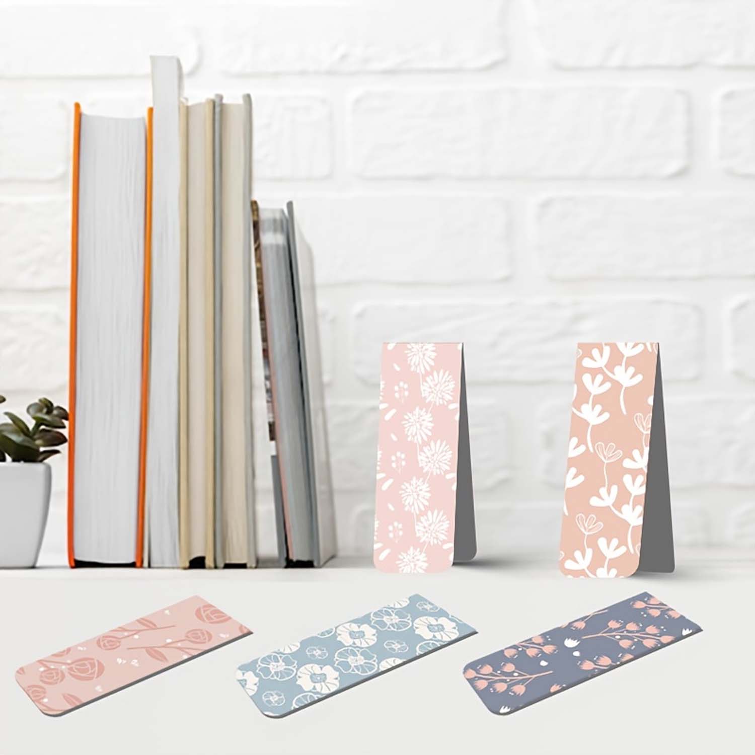 12pcs ดอกไม้บุ๊คมาร์คแม่เหล็กส - Bookmark Magnetic Clip บทวิจารณ์และราคา