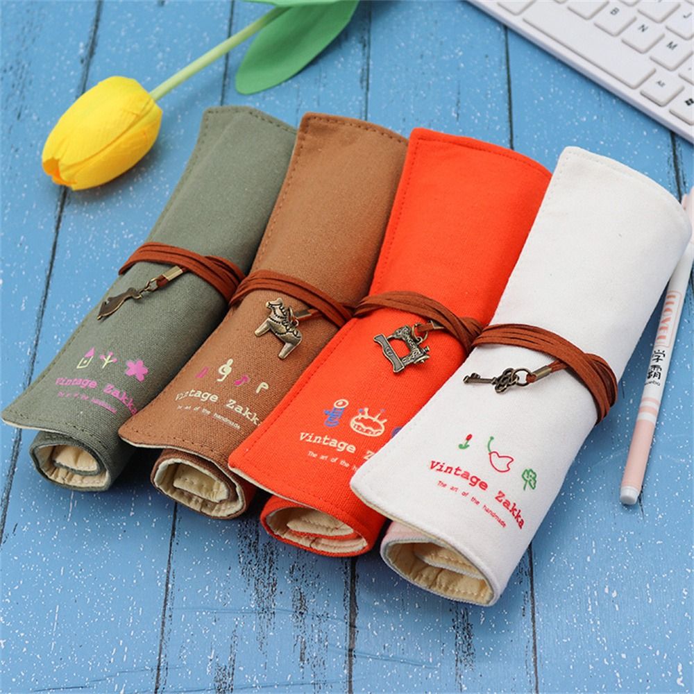 กระเป๋าใส่ดินสอแบบม้วน 12 ช่อง - Pen Pouch Roll บทวิจารณ์และราคา