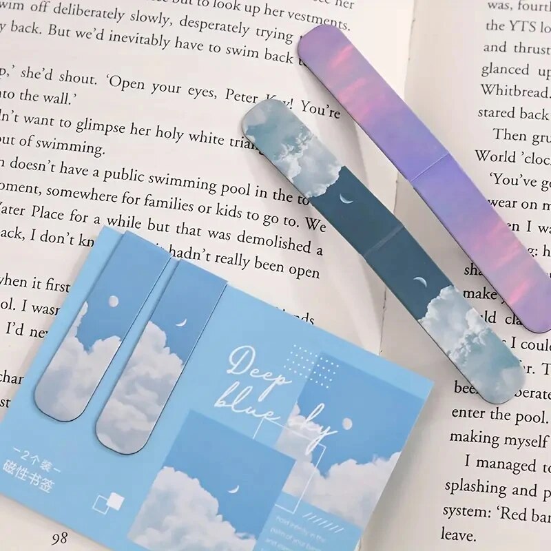 ที่คั่นหนังสือแม่เหล็ก 2 ชิ้น  - Bookmark Magnetic Clip บทวิจารณ์และราคา
