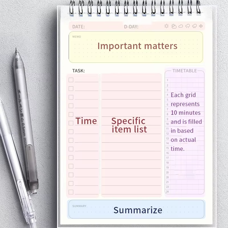 สมุดแพลนเนอร์แบบสันห่วง A5 1 เ - Office Stationery Supply List บทวิจารณ์และราคา