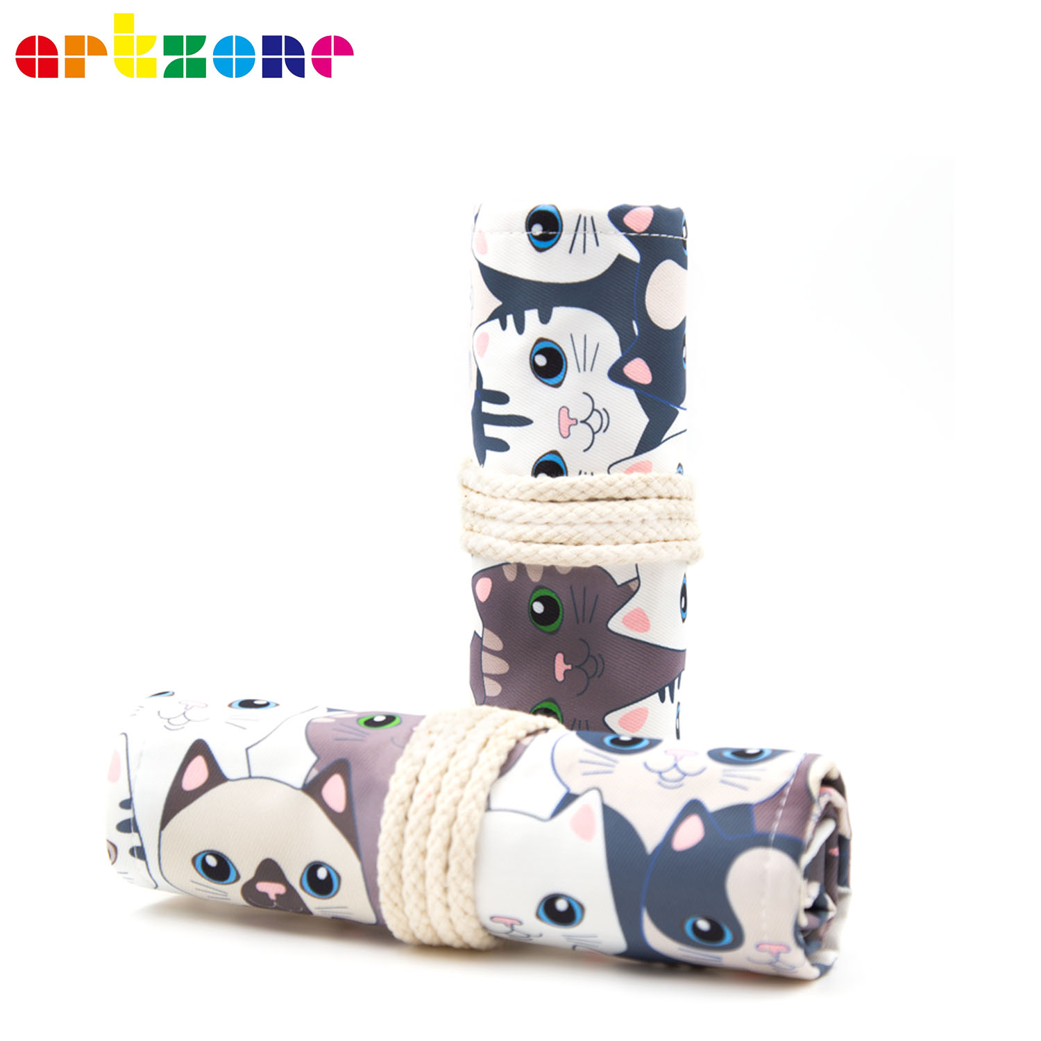 กล่องดินสอ48รูกระเป๋ากระเป๋าดิ - Pen Pouch Roll บทวิจารณ์และราคา