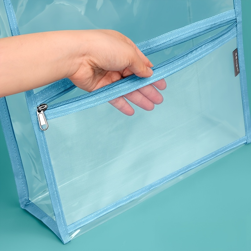 1 ชิ้น, สีสุ่ม, แฟ้มใส, กระเป๋ - Portfolio Folder Zip บทวิจารณ์และราคา