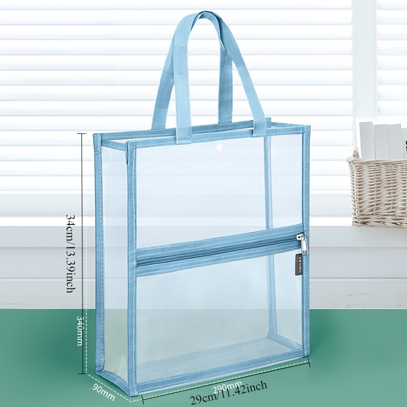 1 ชิ้น, สีสุ่ม, แฟ้มใส, กระเป๋ - Portfolio Folder Zip บทวิจารณ์และราคา