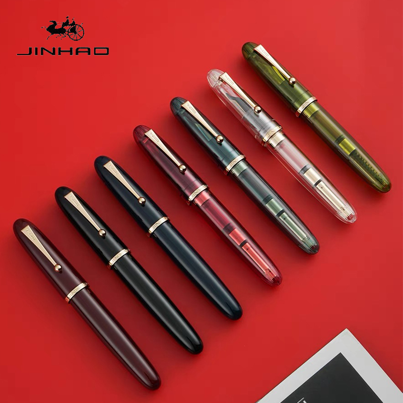 Jinhao 9019 Fountain ปากกาโปร่ - Stationery Supply Business บทวิจารณ์และราคา