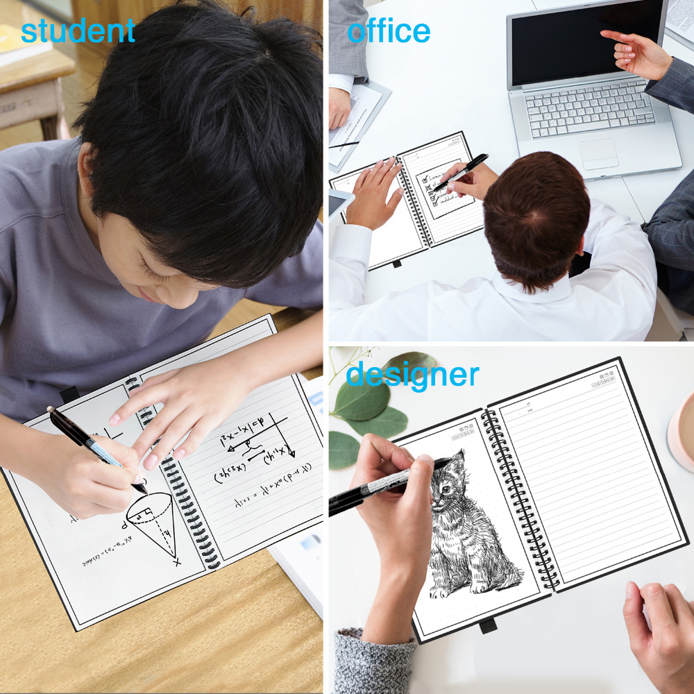 A6ขนาดสมาร์ท Reusable Erasable - Graph Paper Pad บทวิจารณ์และราคา