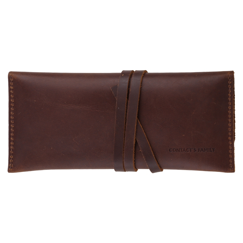 Handmade Cowhideกระเป๋าหนังRet - Pen Pouch Roll บทวิจารณ์และราคา