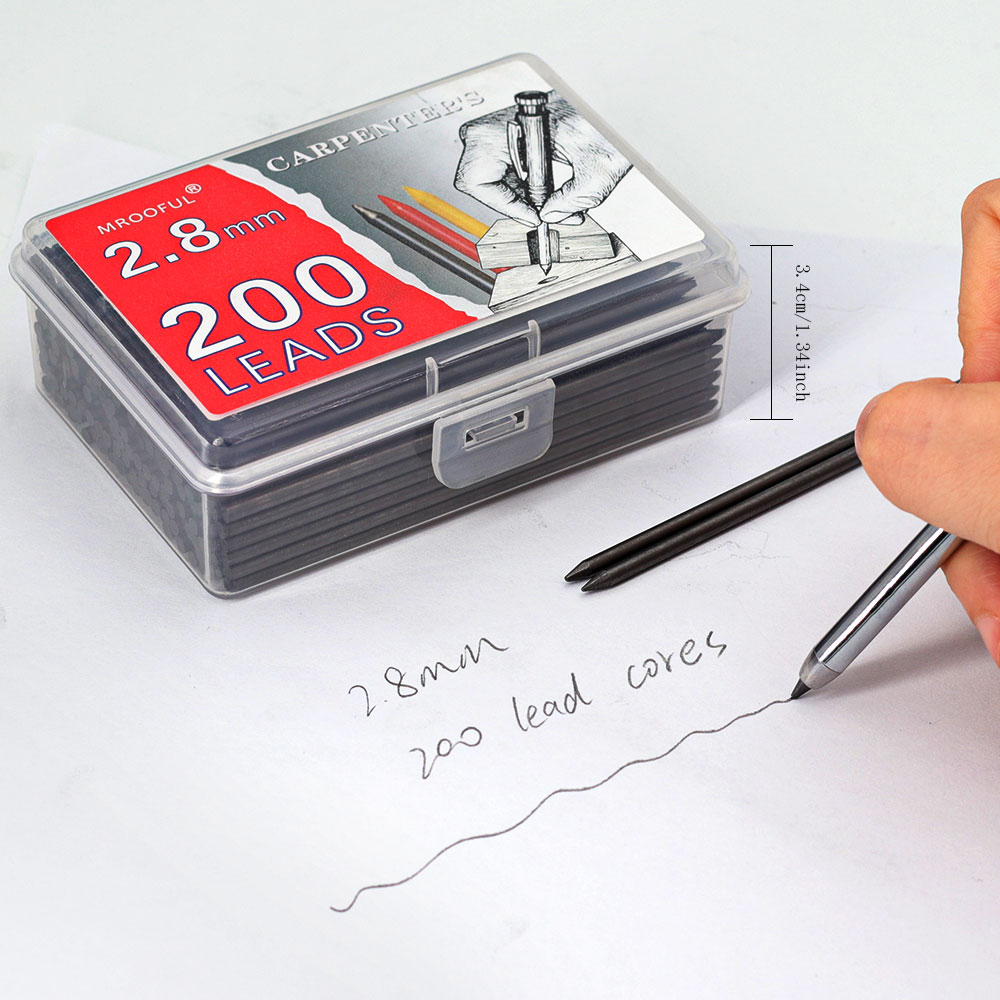 ขนาดใหญ่ความจุ 2.8 มม.ดินสอไม้ - Mechanical Pencil Lead บทวิจารณ์และราคา