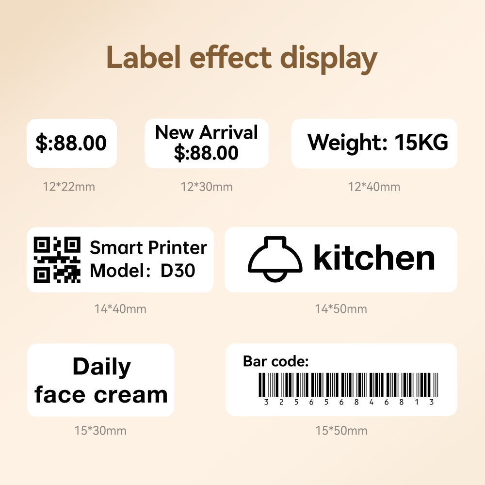 เทปฉลากกันน้ำกันรอยสำหรับ Niim - Label Printer Tape บทวิจารณ์และราคา