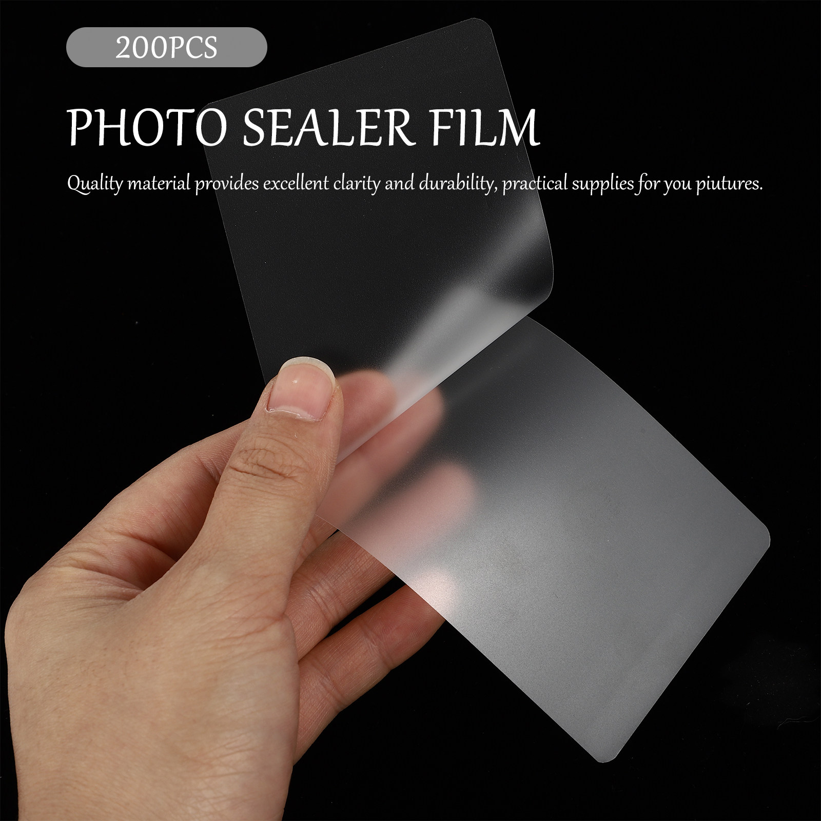 200 ชิ้นแผ่นเคลือบลามิเนตกันน้ - Document Laminator Pouch บทวิจารณ์และราคา