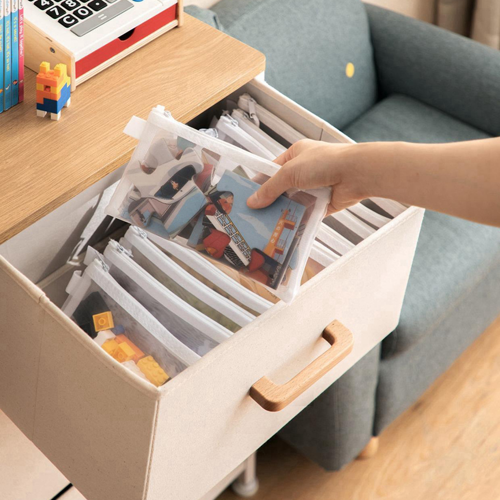 1-30 ชิ้นตาข่ายซิปถุงแฟ้มกันน้ - Portfolio Folder Zip บทวิจารณ์และราคา