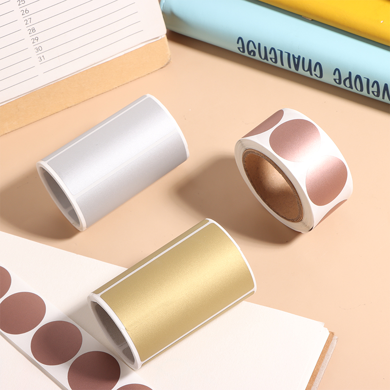 สติกเกอร์ขูดลอก 300 ชิ้น/ม้วน  - Sticker Label Roll บทวิจารณ์และราคา