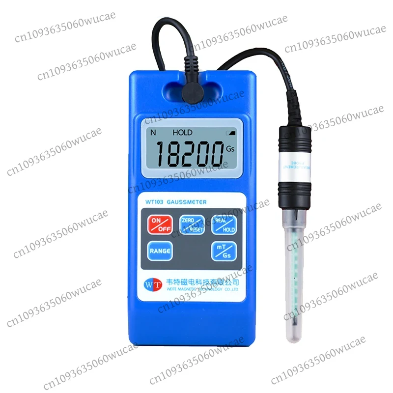 มือถือ WT103 Gauss Meter เครื่ - Bookmark Magnetic Clip บทวิจารณ์และราคา