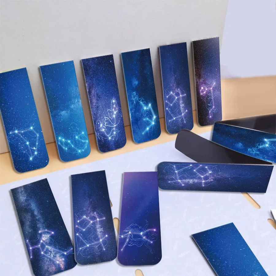ที่คั่นหนังสือแม่เหล็ก 12 ชิ้น - Bookmark Magnetic Clip บทวิจารณ์และราคา