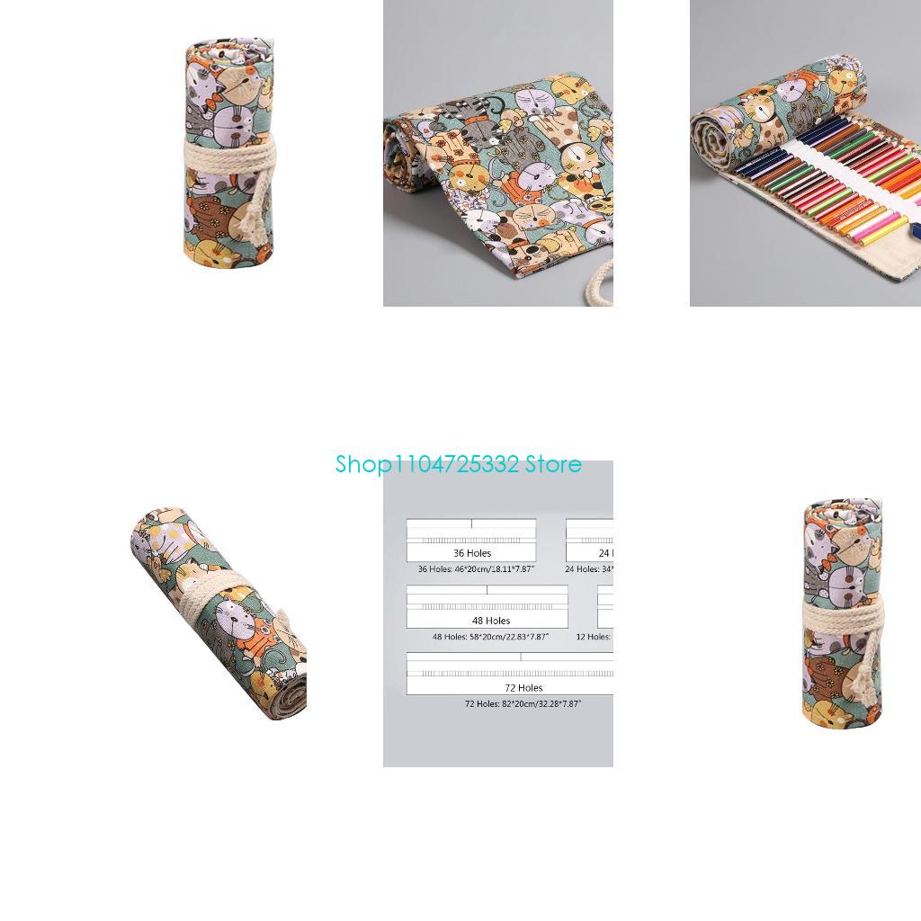 P5EA การ์ตูนสำหรับแมว 12/24/36 - Pen Pouch Roll บทวิจารณ์และราคา