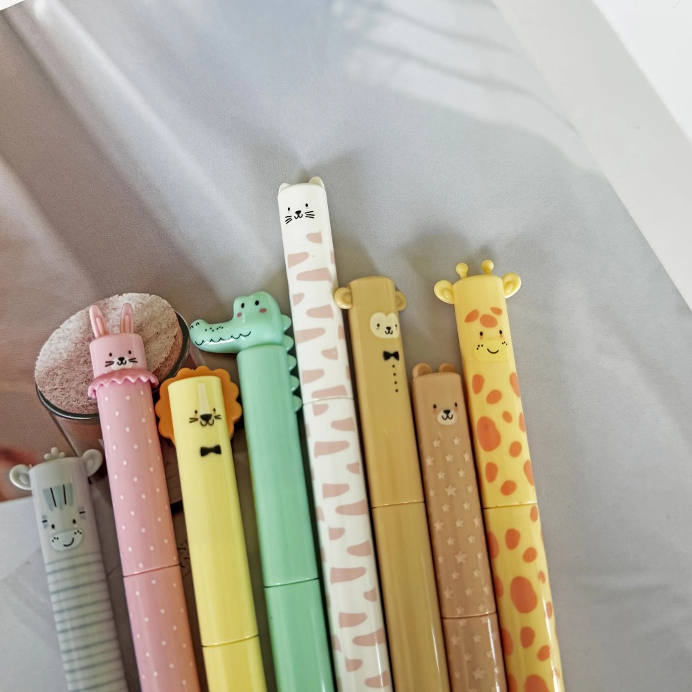 ปากกาเจลรูปหัวสัตว์น่ารัก 8 ชิ - Lion Stationery & Office Supply(Kunshan)Co.Ltd บทวิจารณ์และราคา