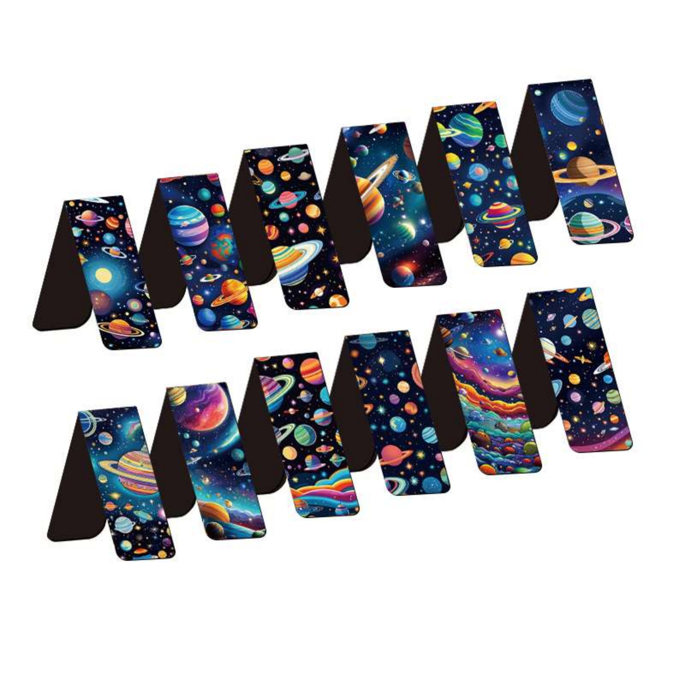 ที่คั่นหนังสือแม่เหล็กธีมอวกาศ - Bookmark Magnetic Clip บทวิจารณ์และราคา