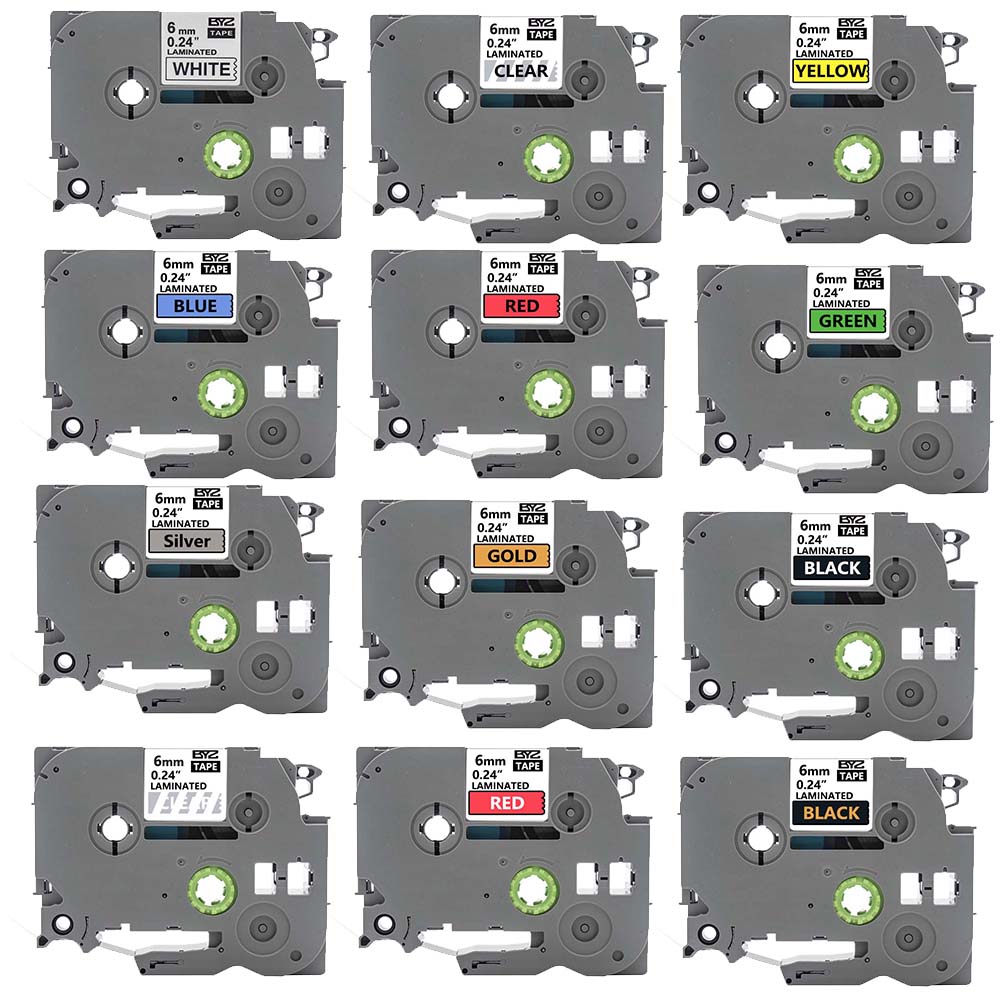 1 แพ็ค TZe211 Ptouch 6 มม./0.2 - Label Printer Tape บทวิจารณ์และราคา