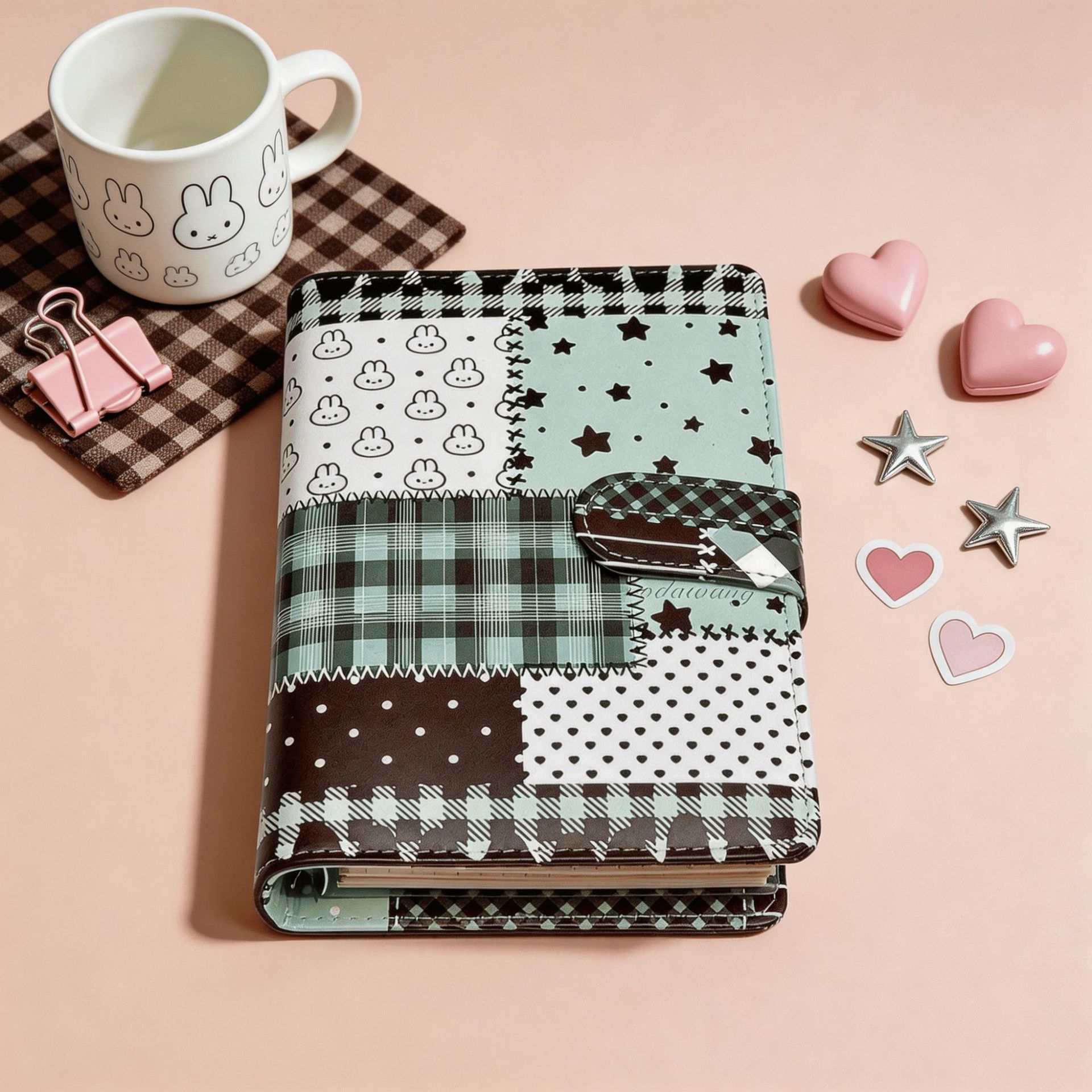 สมุดโน้ตแบบสันเย็บสีเขียว A6 ส - Graph Paper Pad บทวิจารณ์และราคา