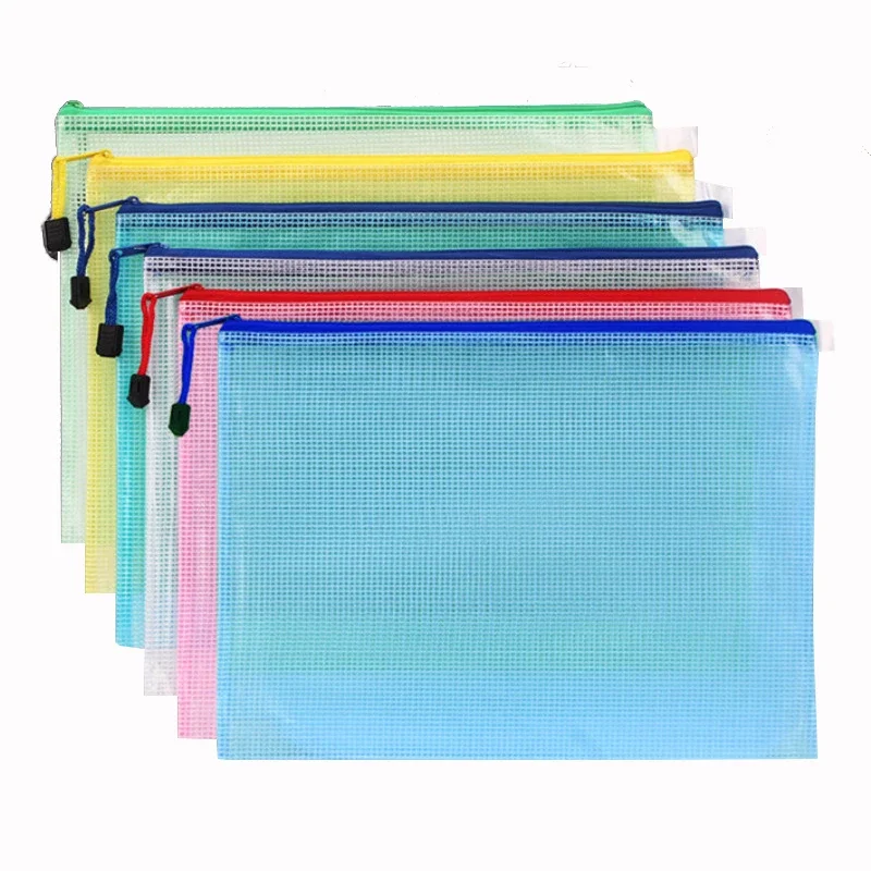 1PCS เครื่องเขียนโฟลเดอร์เก็บแ - Portfolio Folder Zip บทวิจารณ์และราคา