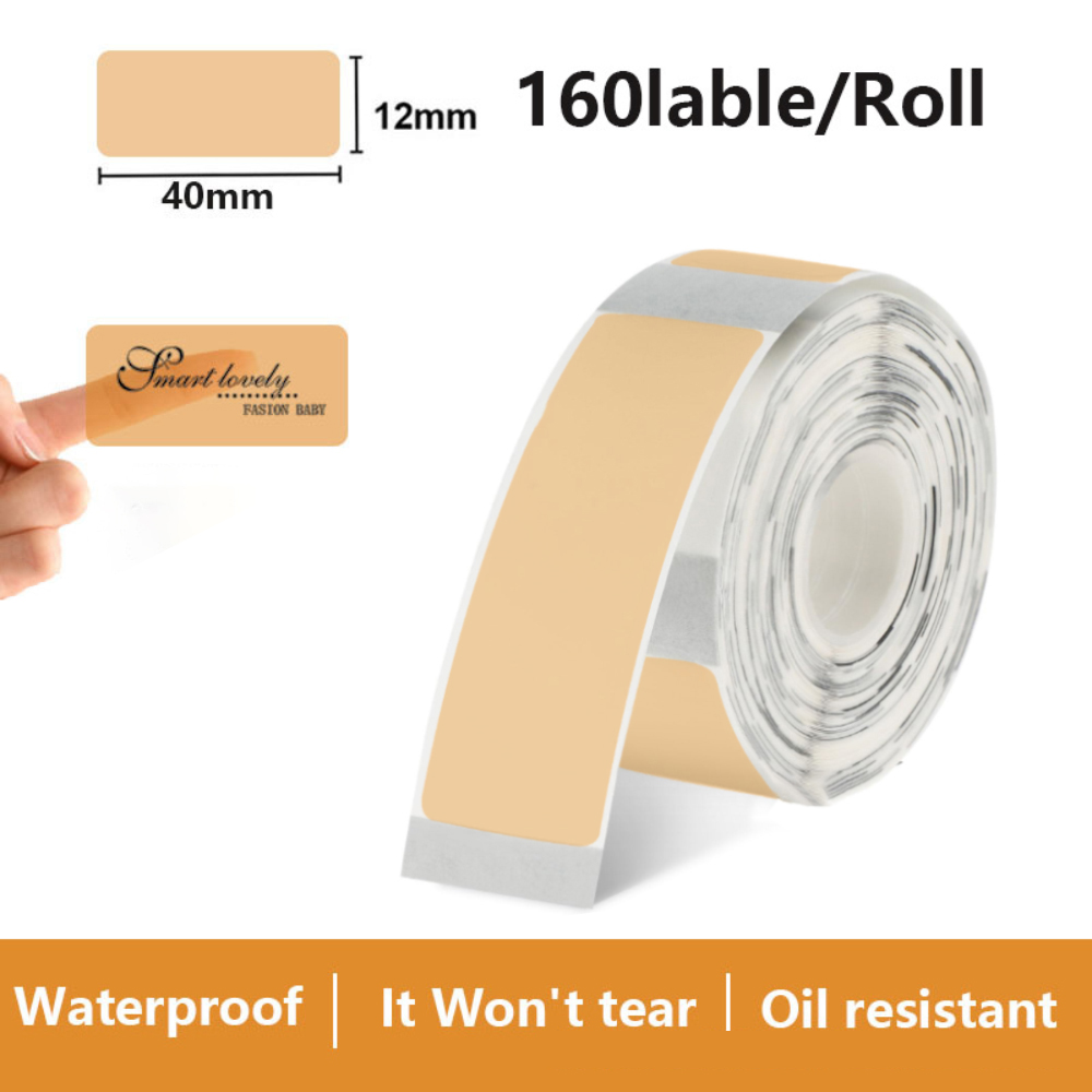 โปร่งใสป้ายสติกเกอร์ 12*40 มม. - Label Printer Tape บทวิจารณ์และราคา