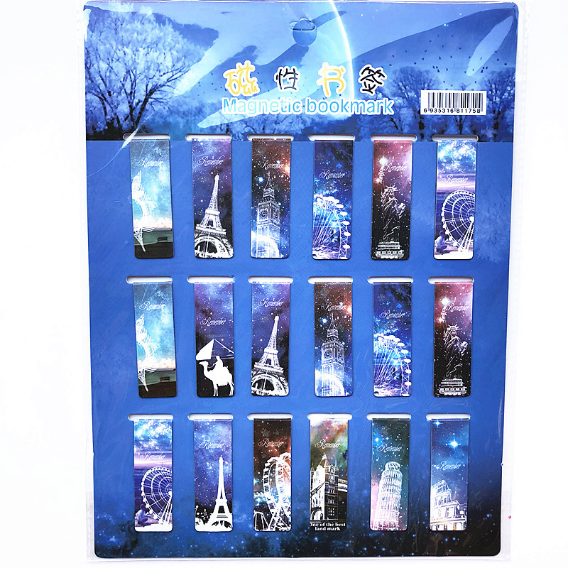 18 ชิ้น/เซ็ต Cat Tower แม่เหล็ - Bookmark Magnetic Clip บทวิจารณ์และราคา