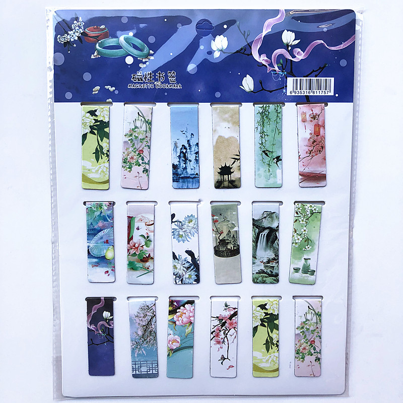 18 ชิ้น/เซ็ต Cat Tower แม่เหล็ - Bookmark Magnetic Clip บทวิจารณ์และราคา