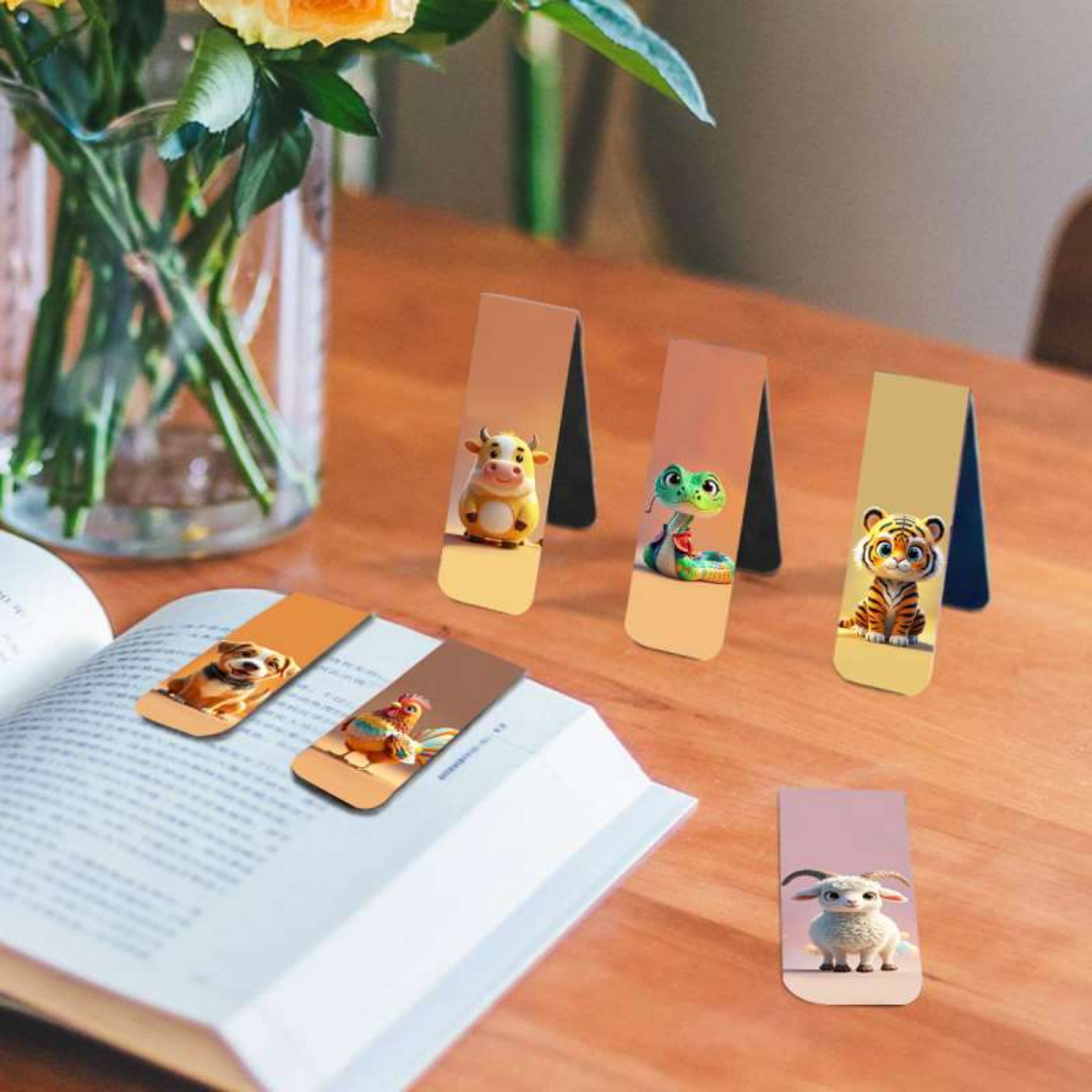 ที่คั่นหนังสือแม่เหล็กสิบสองสั - Bookmark Magnetic Clip บทวิจารณ์และราคา