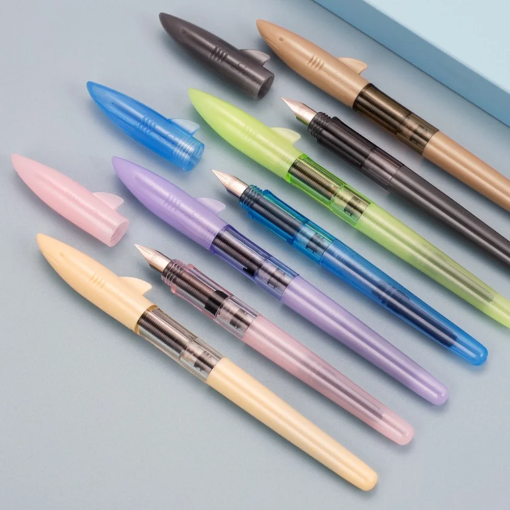 Jinhao น่ารัก Shark Fountain ป - Stationery Supply Business บทวิจารณ์และราคา