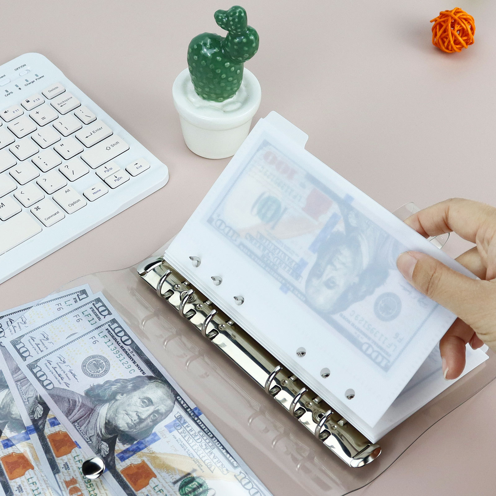 A6/A7 5 ชิ้น Binder กระเป๋า Bi - Portfolio Folder Zip บทวิจารณ์และราคา