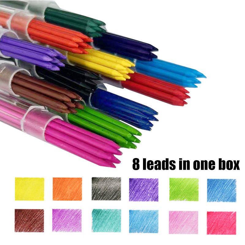 12 สี 2.0 มม.HB เปลี่ยนได้สําห - Mechanical Pencil Lead บทวิจารณ์และราคา