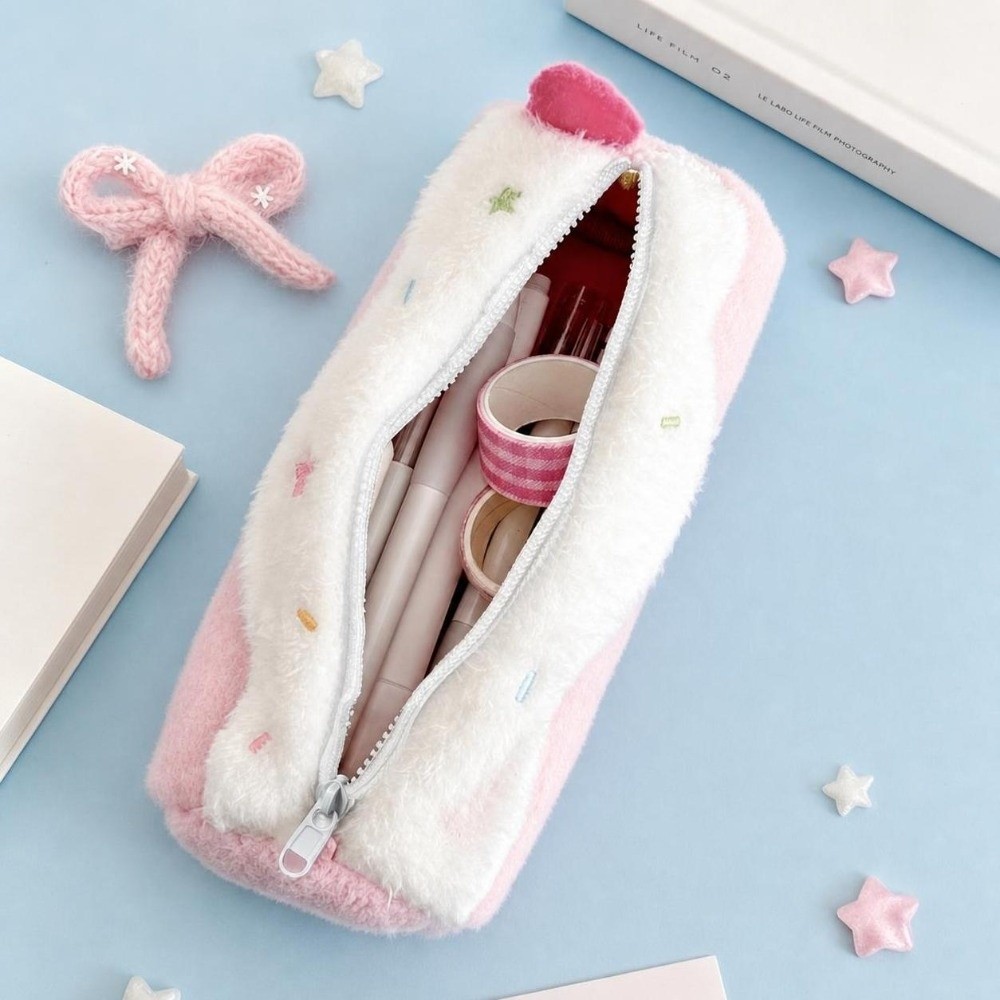 กระเป๋าดินสอทนทาน ลายปักดาว ทร - Pen Pouch Roll บทวิจารณ์และราคา