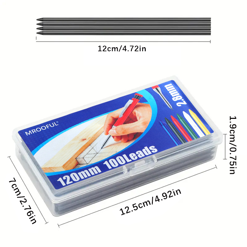 ไส้ดินสอกดสำหรับงานไม้แบบใหม่  - Mechanical Pencil Lead บทวิจารณ์และราคา