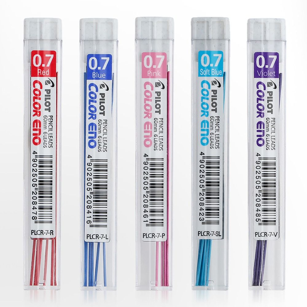 ไส้ดินสอกลหลายสี2B 0.7มม. ไส้ด - Mechanical Pencil Lead บทวิจารณ์และราคา