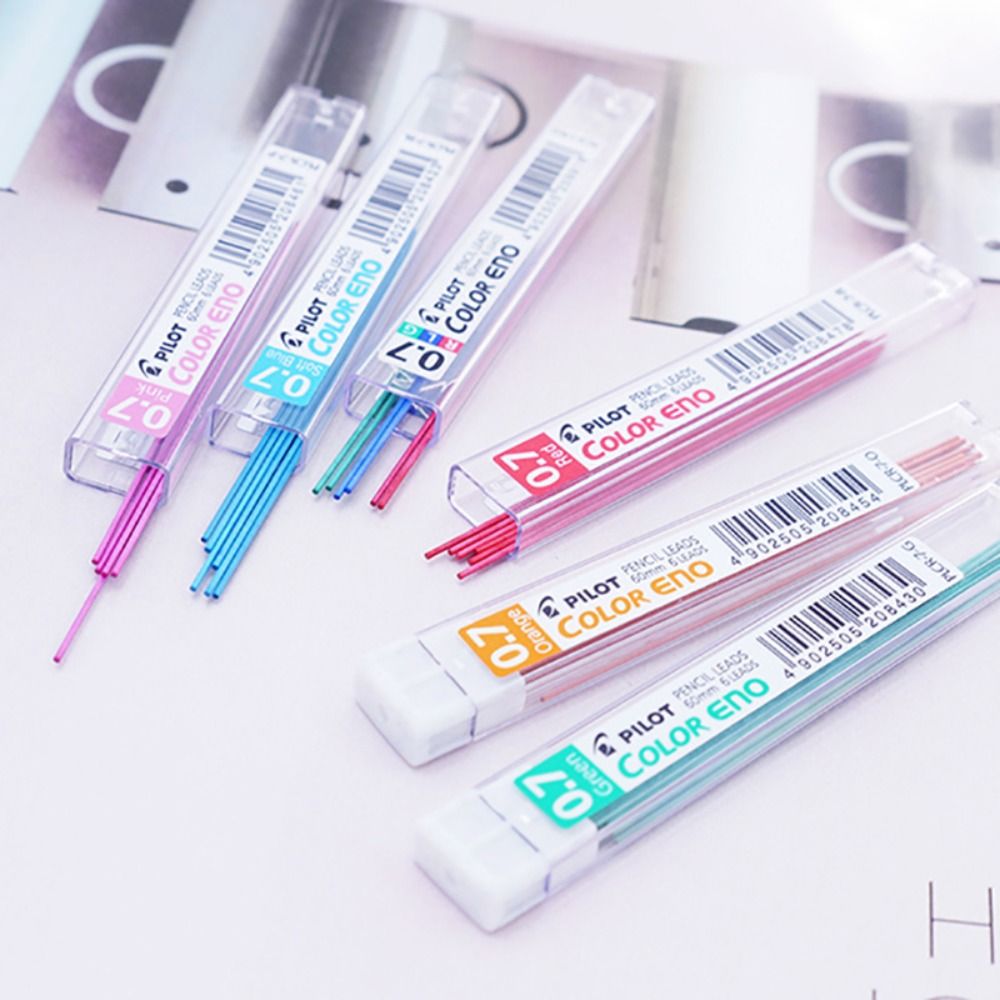 ไส้ดินสอกลหลายสี2B 0.7มม. ไส้ด - Mechanical Pencil Lead บทวิจารณ์และราคา